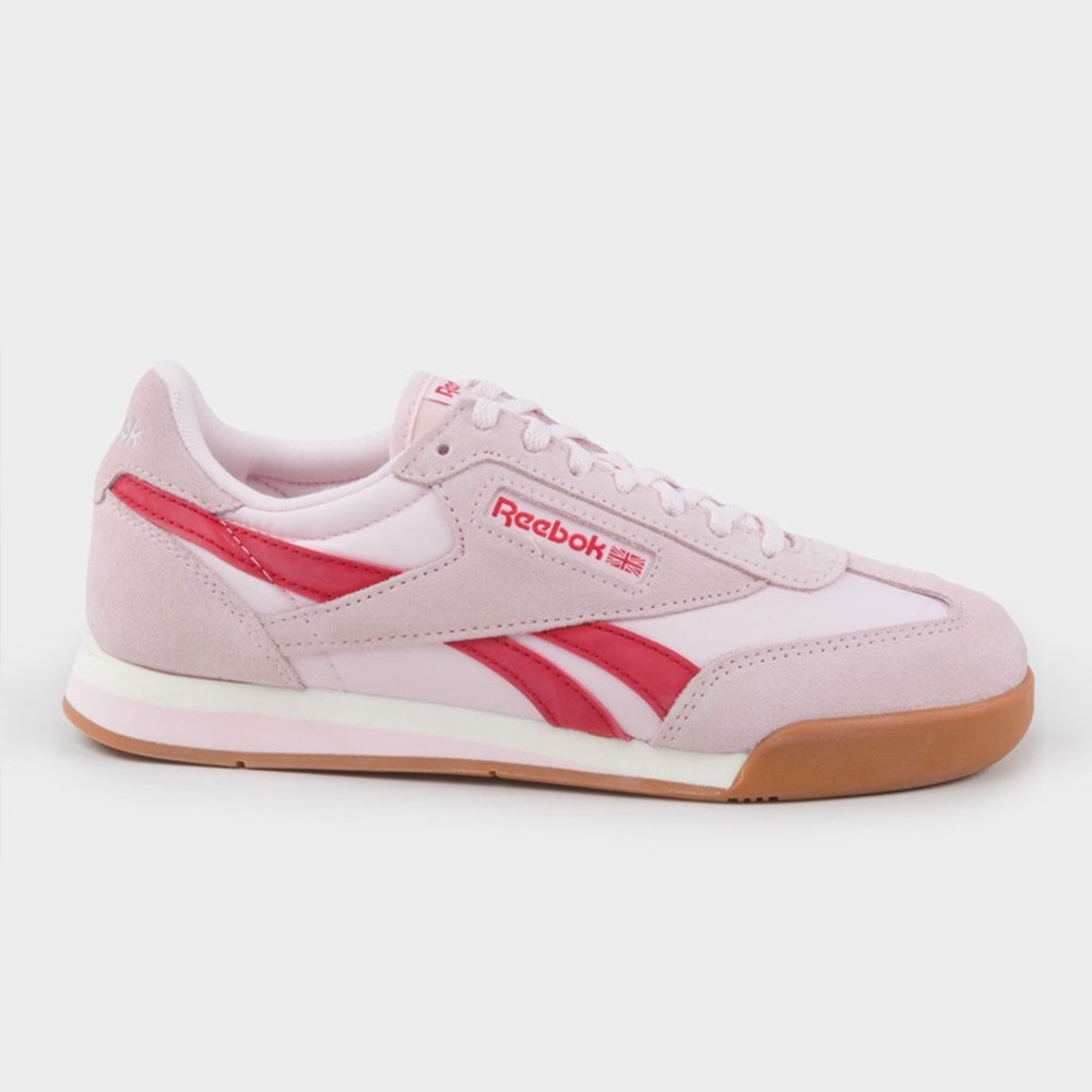 Pink and Red Reebok Campio XT women’s 9.5, men’s size 8